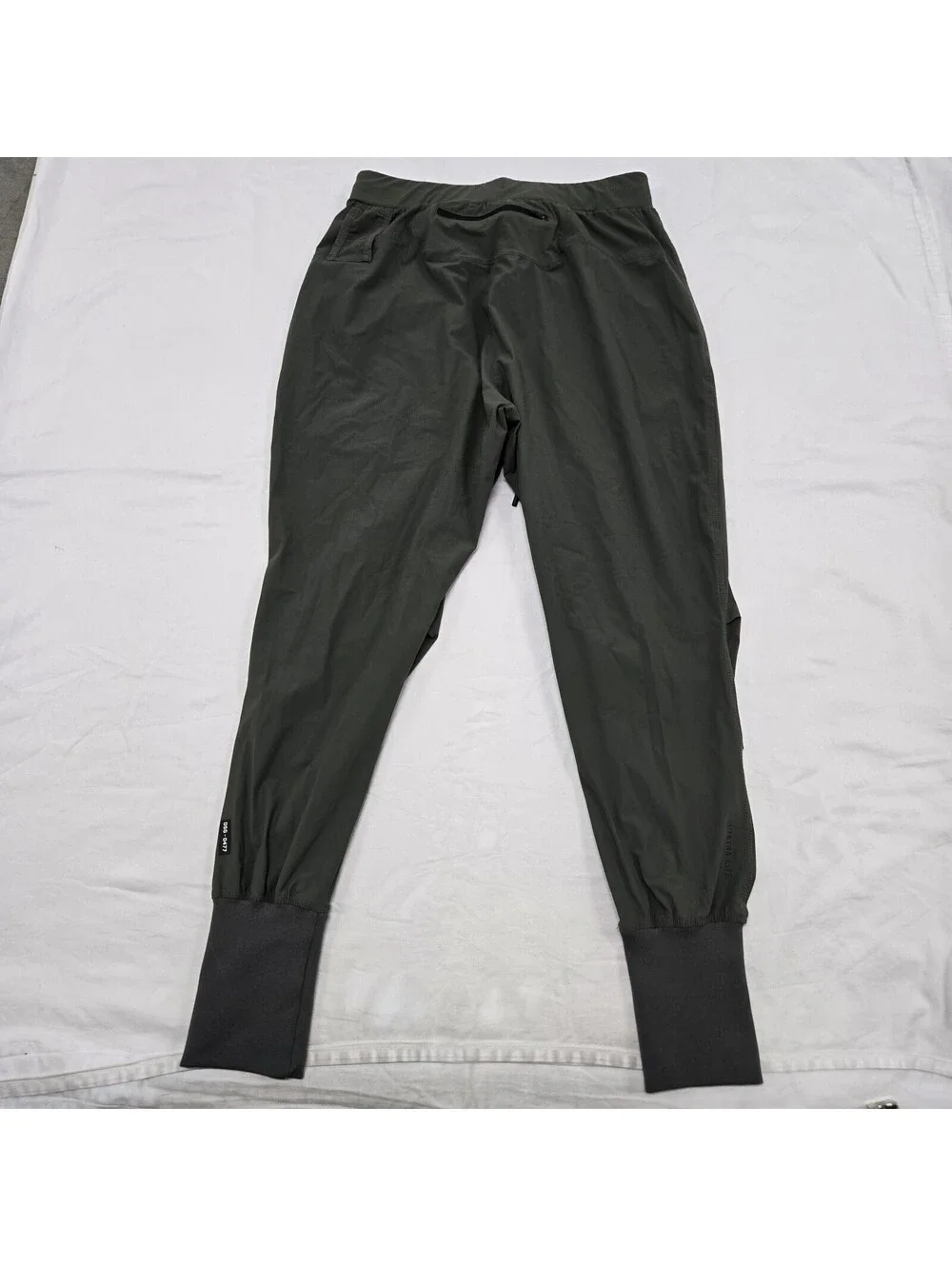 EUC Size S Men's ASRV Joggers Tetra-Lite High Rib Jogger Pants Olive DSG-0477